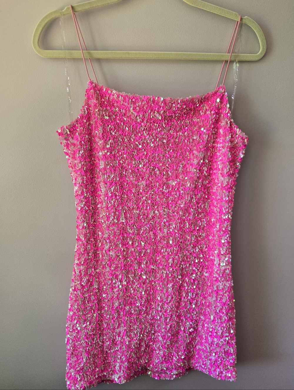 ✨ SHINE BRIGHT IN PINK! ✨ NWT Allison & Kelly Sequin Mini 💖👗